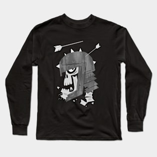 Skull Warrior Long Sleeve T-Shirt